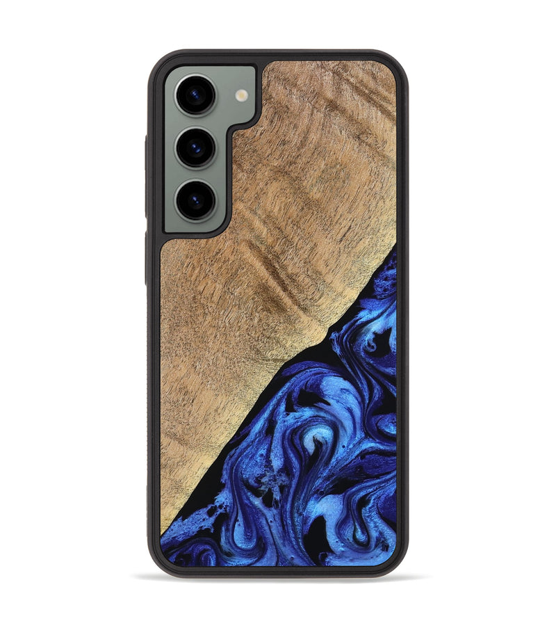 Galaxy S23 Plus Wood Phone Case - Jaylan (Blue, 776684)
