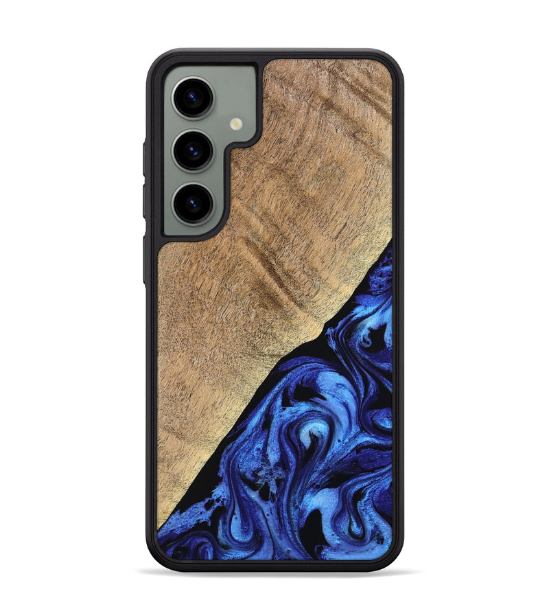 Galaxy S24 Plus Wood Phone Case - Jaylan (Blue, 776684)