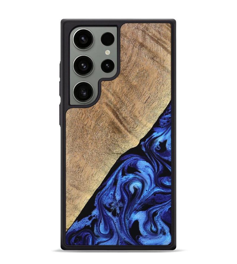 Galaxy S24 Ultra Wood Phone Case - Jaylan (Blue, 776684)