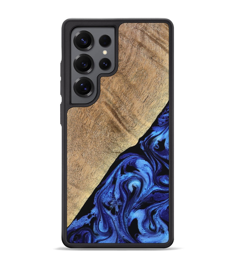 Galaxy S25 Ultra Wood Phone Case - Jaylan (Blue, 776684)