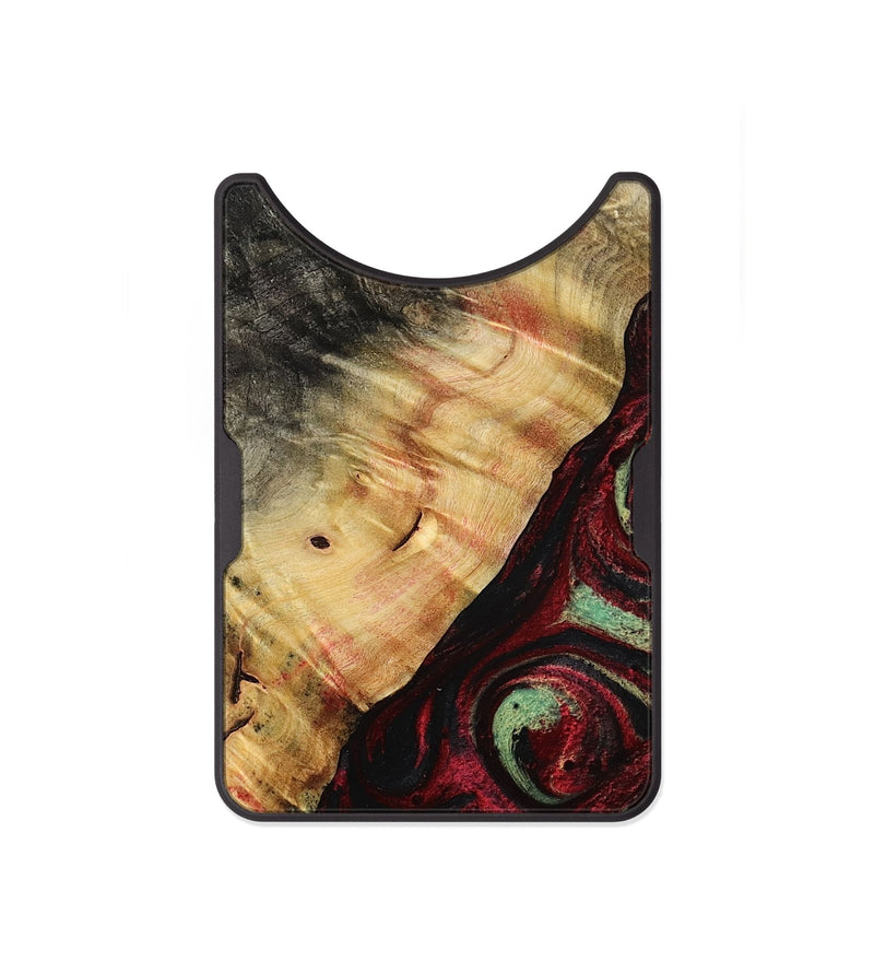 Alloy Wood Wallet - Britany (Red, 776777)