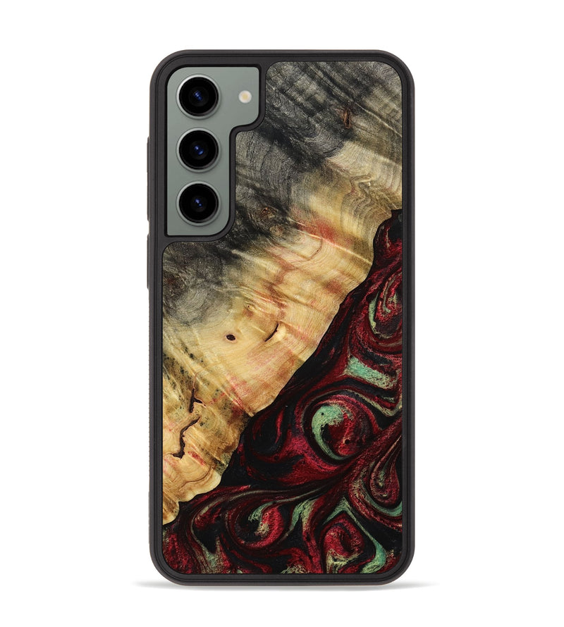 Galaxy S23 Plus Wood Phone Case - Britany (Red, 776777)