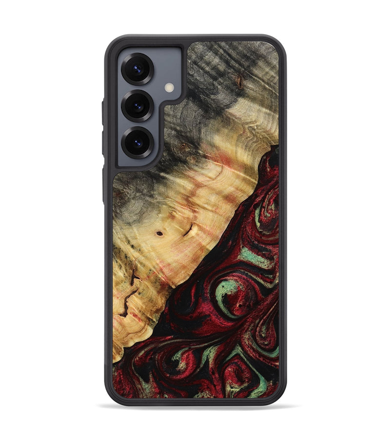 Galaxy S25 Plus Wood Phone Case - Britany (Red, 776777)