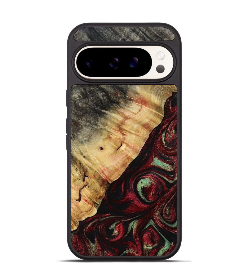 Pixel 9 Pro Wood Phone Case - Britany (Red, 776777)