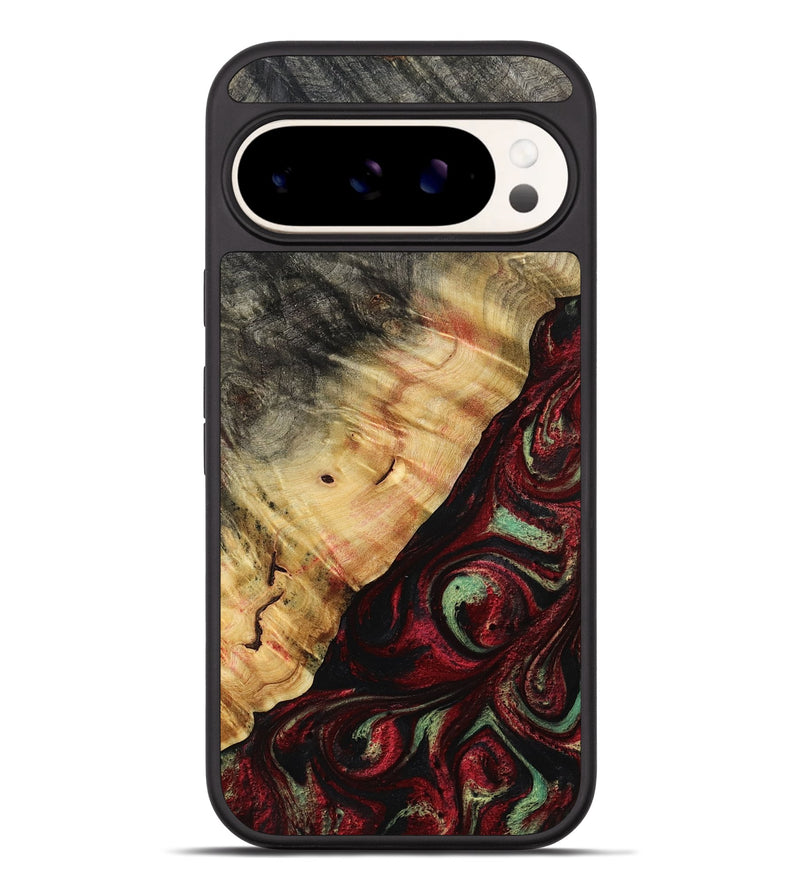 Pixel 9 Pro XL Wood Phone Case - Britany (Red, 776777)