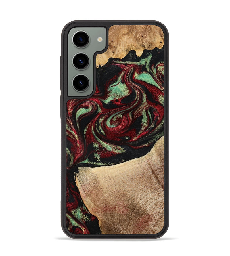 Galaxy S23 Plus Wood Phone Case - Cindy (Red, 776984)