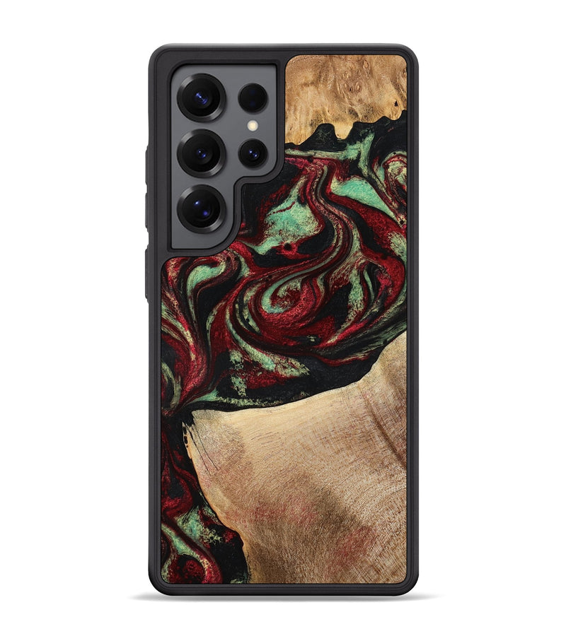Galaxy S25 Ultra Wood Phone Case - Cindy (Red, 776984)