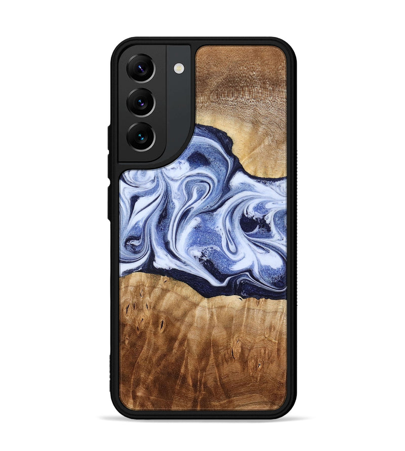 Galaxy S22 Plus Wood Phone Case - Lucie (Blue, 777009)