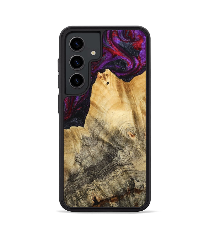 Galaxy S24 Wood Phone Case - Jaylene (Purple, 777024)