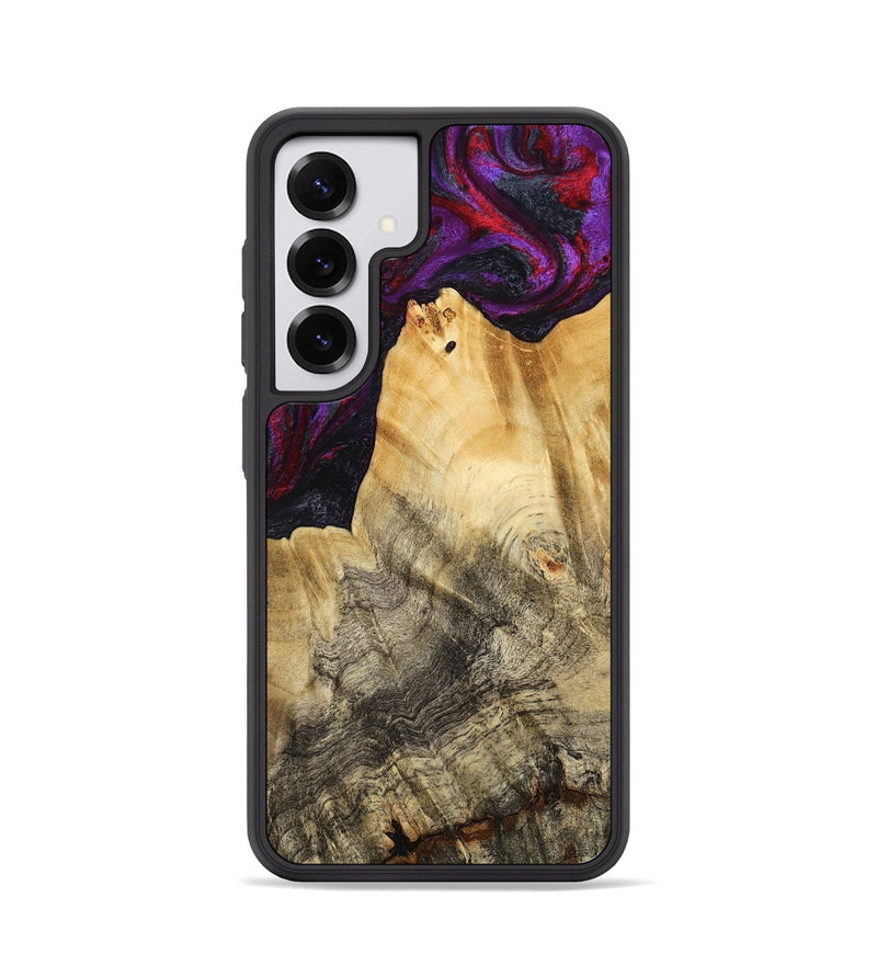 Galaxy S25 Wood Phone Case - Jaylene (Purple, 777024)