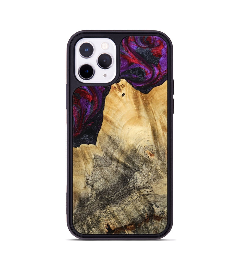 iPhone 11 Pro Wood Phone Case - Jaylene (Purple, 777024)