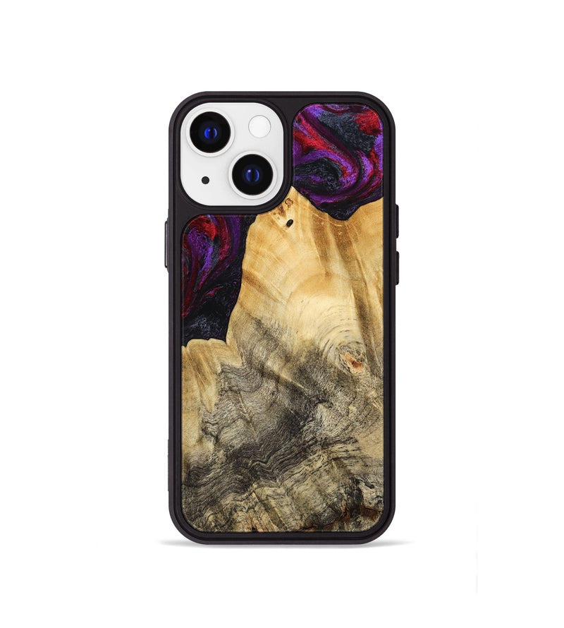 iPhone 13 mini Wood Phone Case - Jaylene (Purple, 777024)