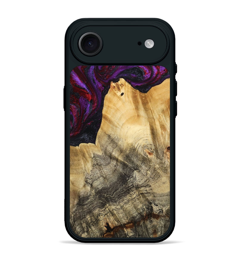 iPhone 17 Air Wood Phone Case - Jaylene (Purple, 777024)