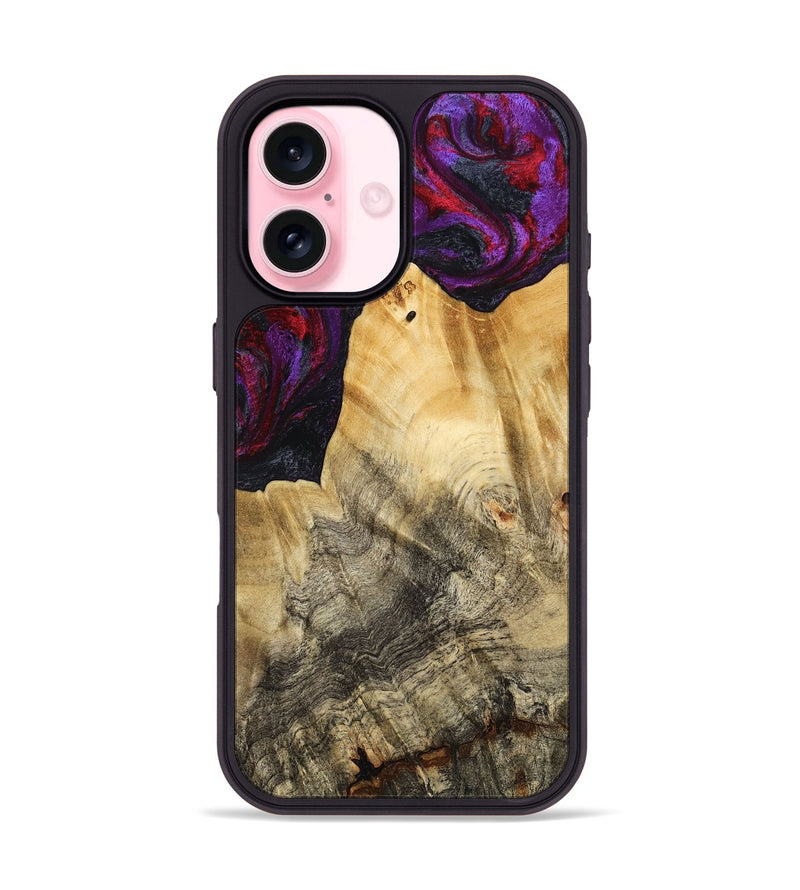 iPhone 17 Wood Phone Case - Jaylene (Purple, 777024)