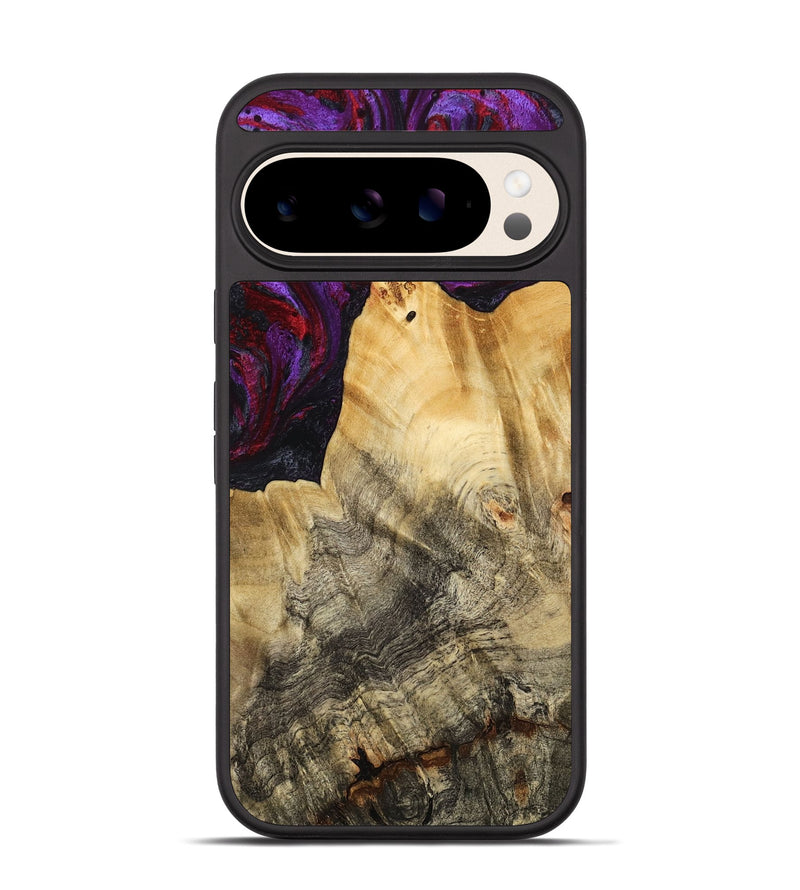 Pixel 10 Wood Phone Case - Jaylene (Purple, 777024)
