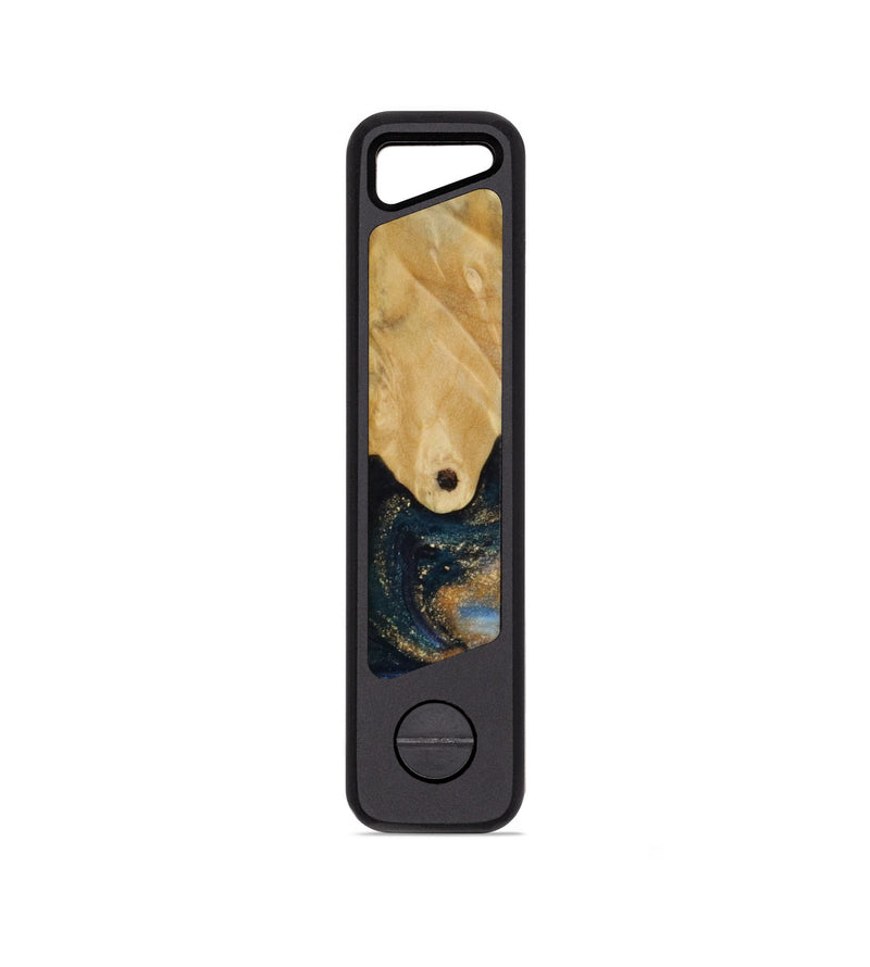 EDC Wood KeyHolder - Jennie (Teal & Gold, 777104)