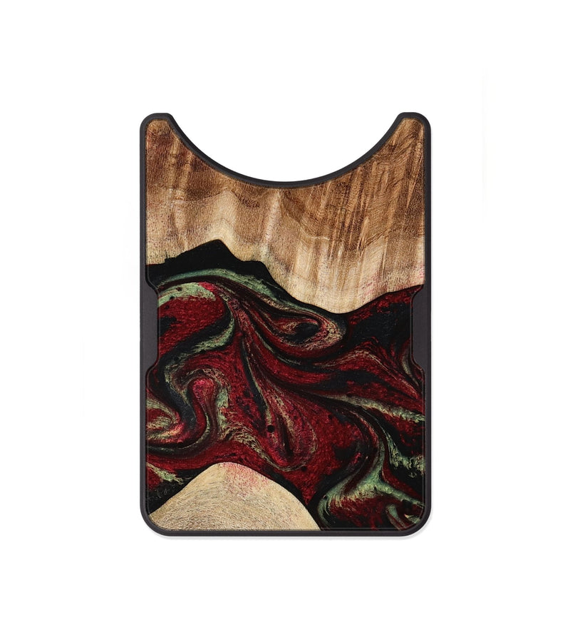 Alloy Wood Wallet - Eldora (Red, 777144)