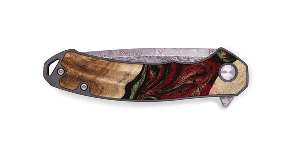 EDC Wood Pocket Knife - Eldora (Red, 777144)