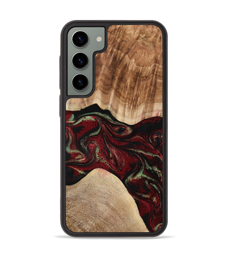 Galaxy S23 Plus Wood Phone Case - Eldora (Red, 777144)