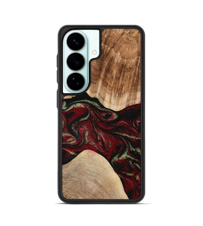 Galaxy S26 Wood Phone Case - Eldora (Red, 777144)