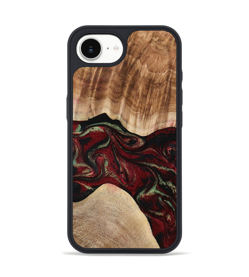 iPhone 16e Wood Phone Case - Eldora (Red, 777144)
