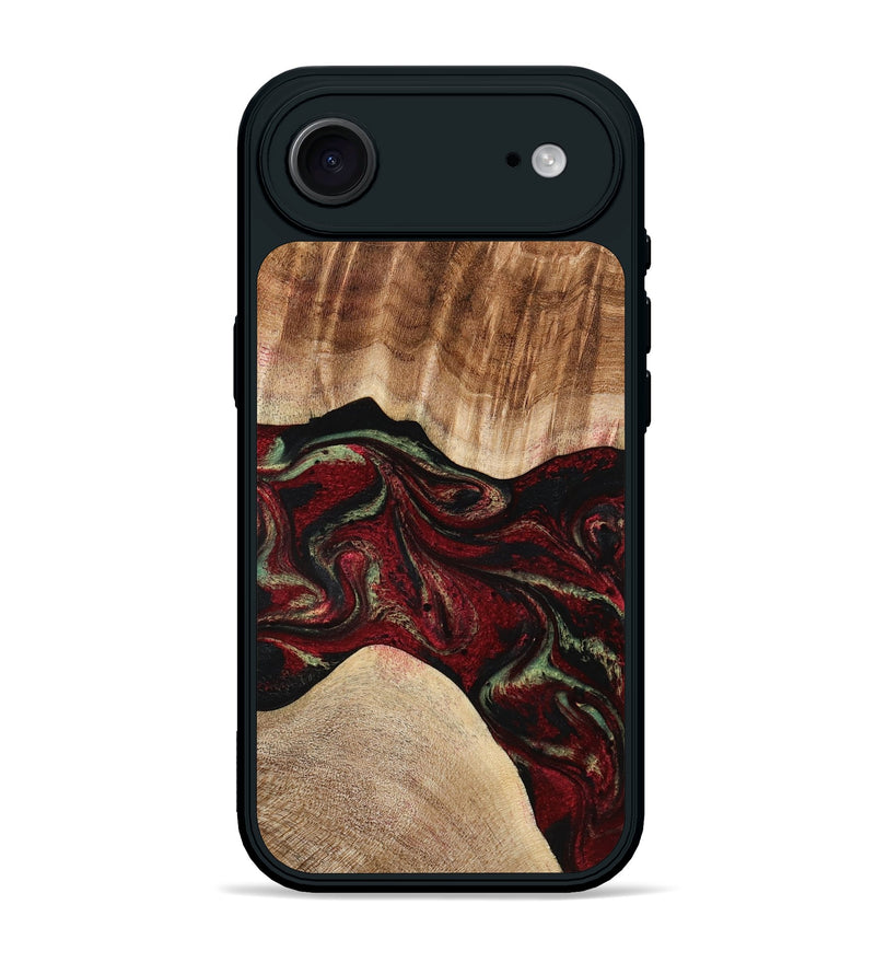 iPhone 17 Air Wood Phone Case - Eldora (Red, 777144)