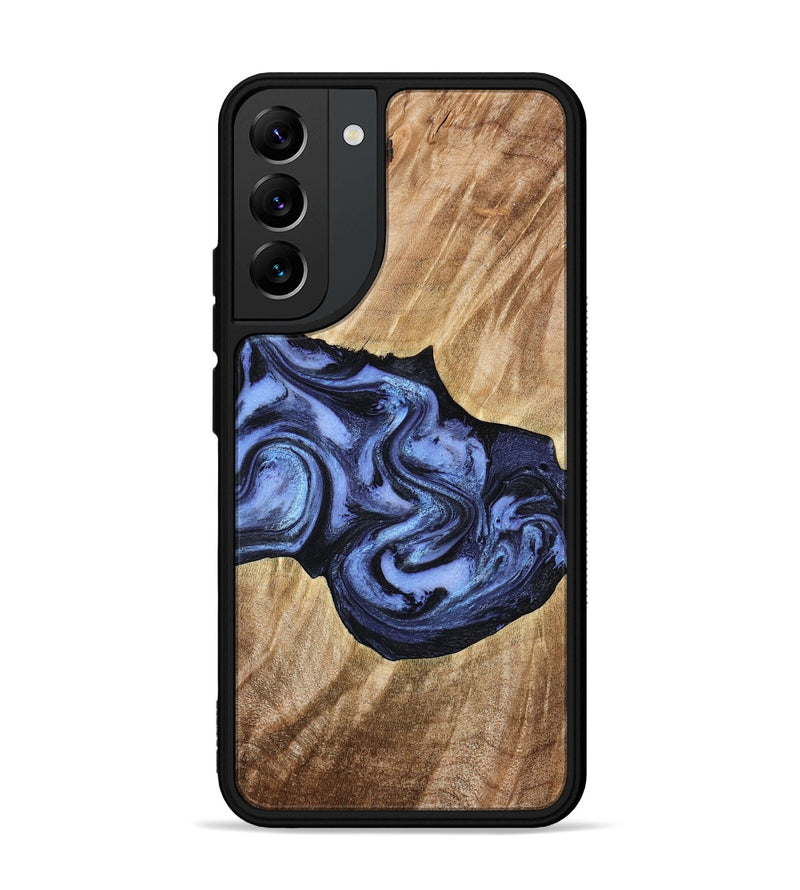 Galaxy S22 Plus Wood Phone Case - Semaj (Blue, 777167)