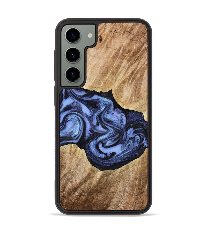 Galaxy S23 Plus Wood Phone Case - Semaj (Blue, 777167)