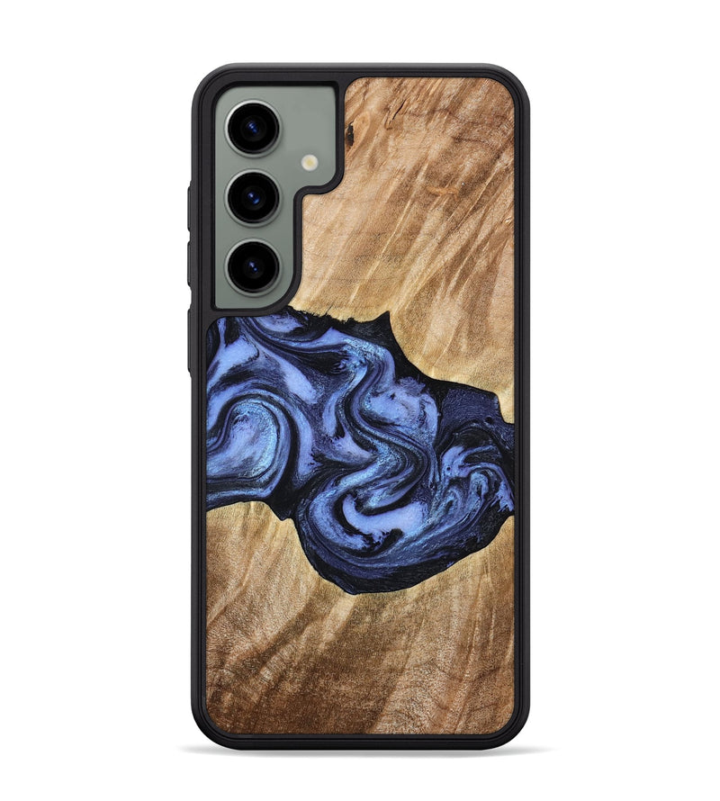 Galaxy S24 Plus Wood Phone Case - Semaj (Blue, 777167)