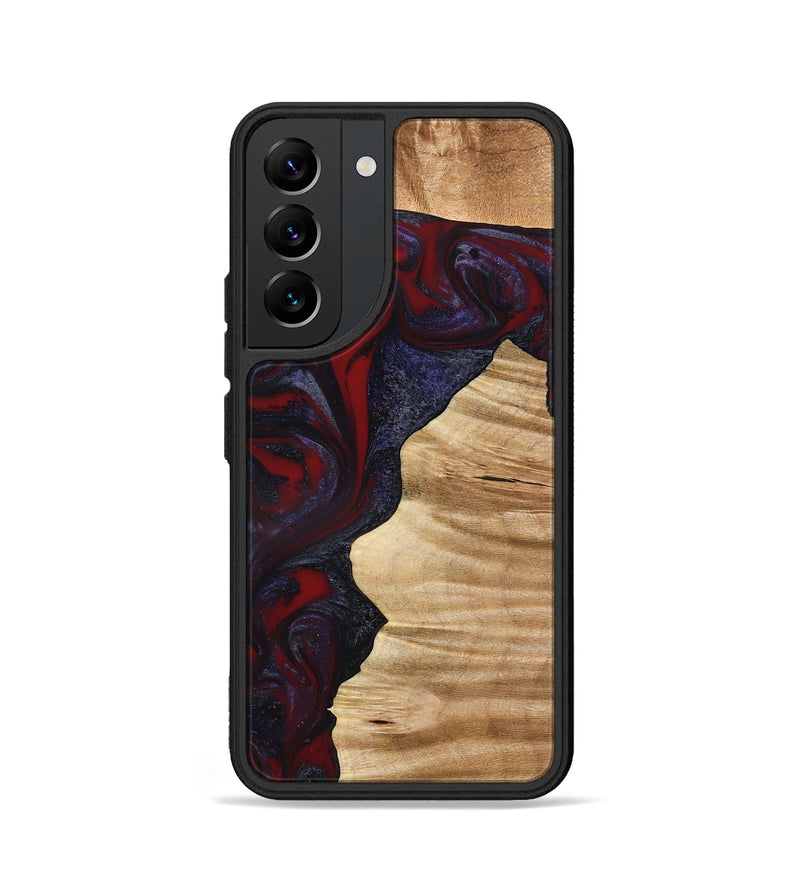 Galaxy S22 Wood Phone Case - Savanna (Red, 777544)