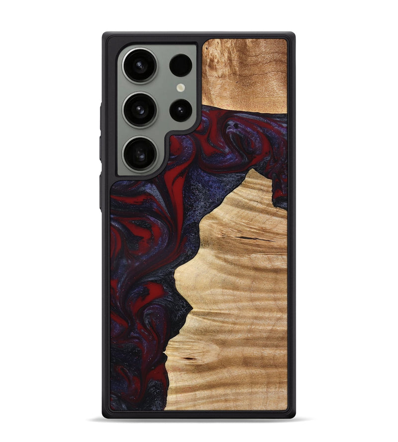 Galaxy S24 Ultra Wood Phone Case - Savanna (Red, 777544)