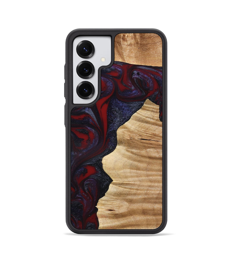 Galaxy S25 Wood Phone Case - Savanna (Red, 777544)