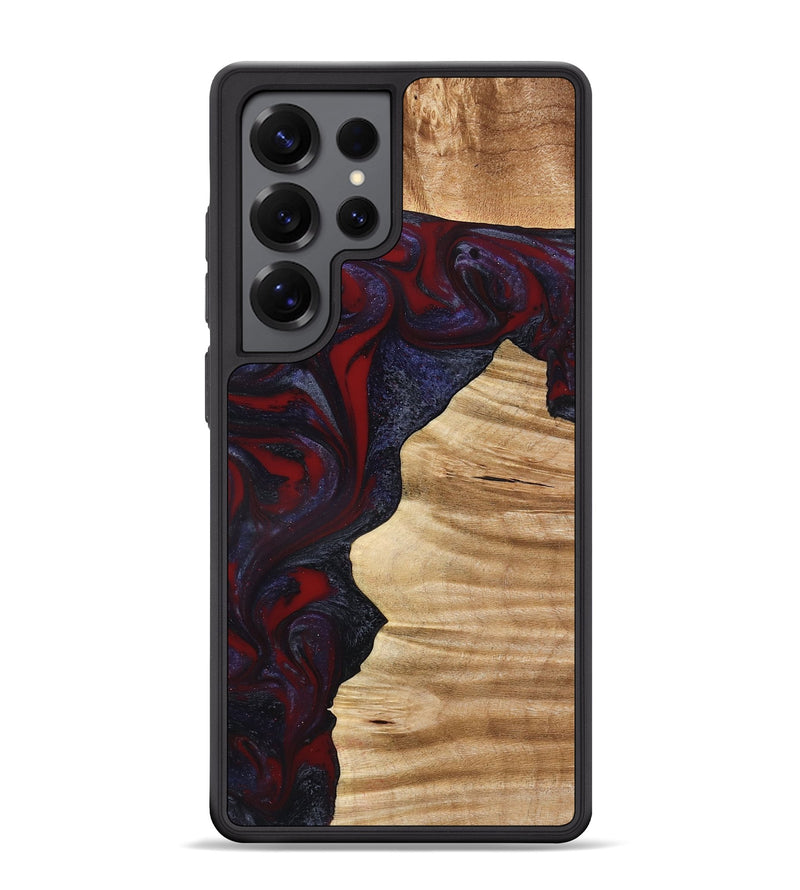 Galaxy S25 Ultra Wood Phone Case - Savanna (Red, 777544)