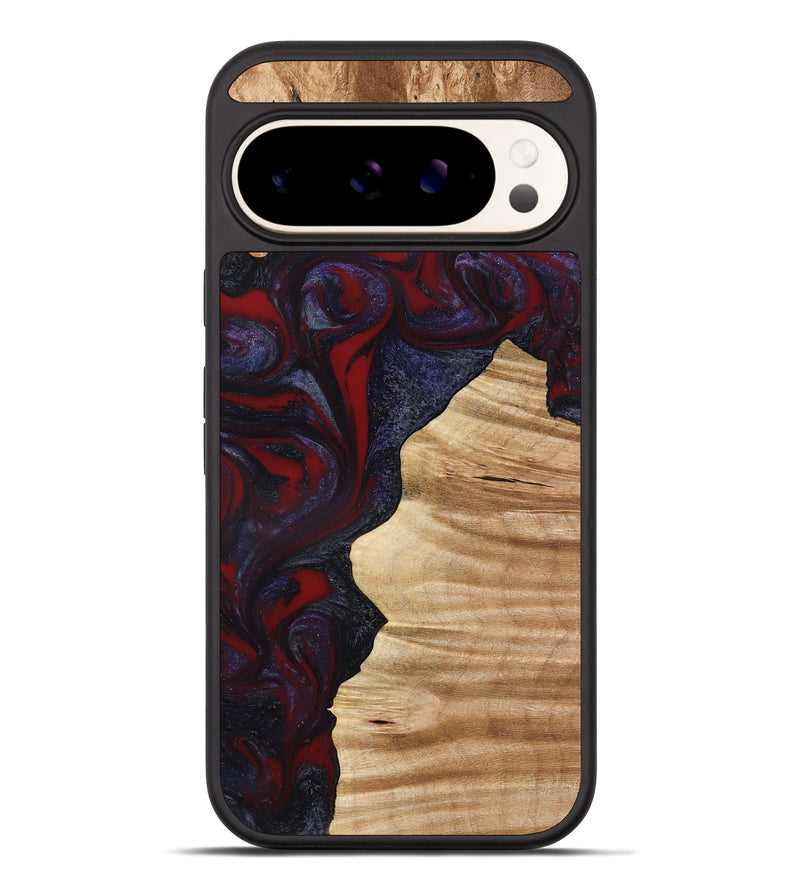 Pixel 10 Pro XL Wood Phone Case - Savanna (Red, 777544)