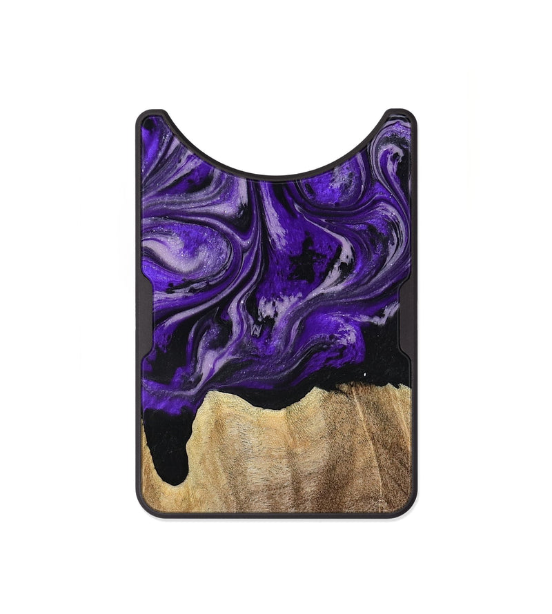 Alloy Wood Wallet - Shelli (Purple, 777548)