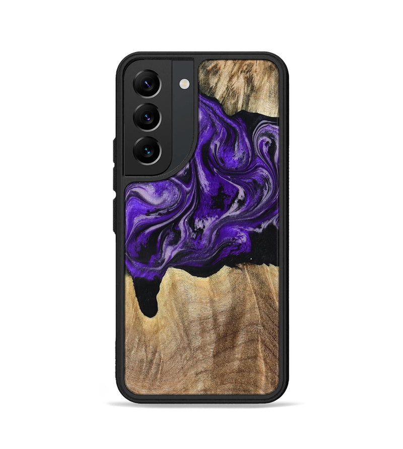 Galaxy S22 Wood Phone Case - Shelli (Purple, 777548)