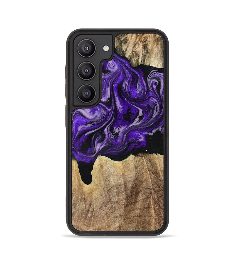 Galaxy S23 Wood Phone Case - Shelli (Purple, 777548)
