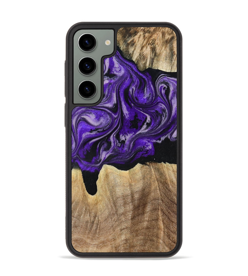 Galaxy S23 Plus Wood Phone Case - Shelli (Purple, 777548)