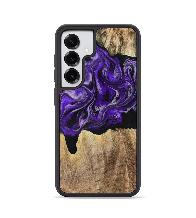 Galaxy S25 Wood Phone Case - Shelli (Purple, 777548)