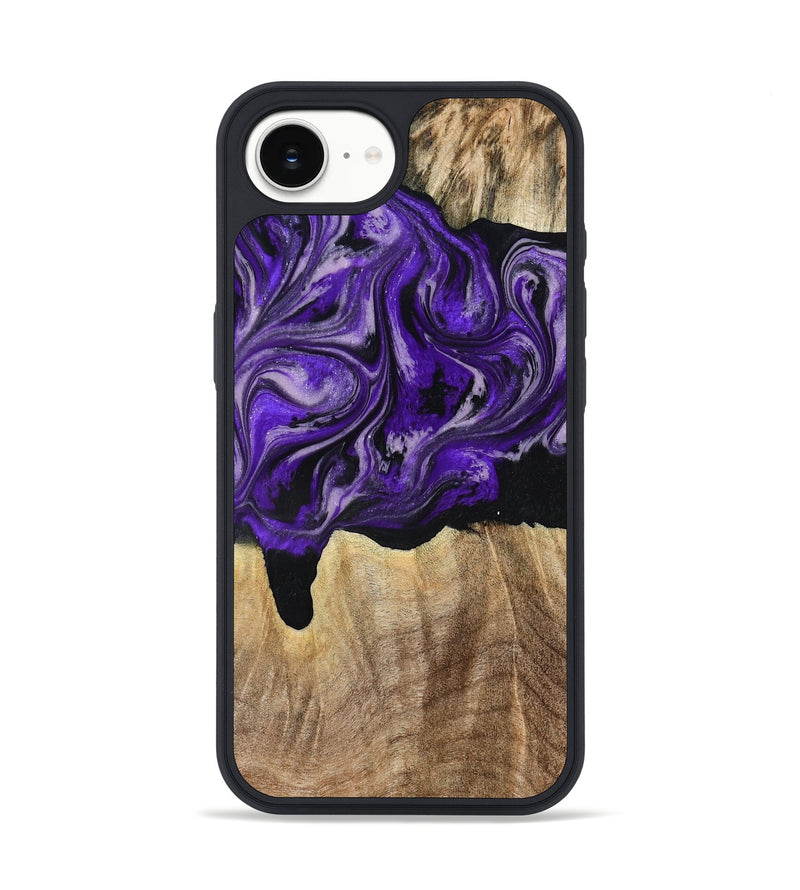 iPhone 16e Wood Phone Case - Shelli (Purple, 777548)