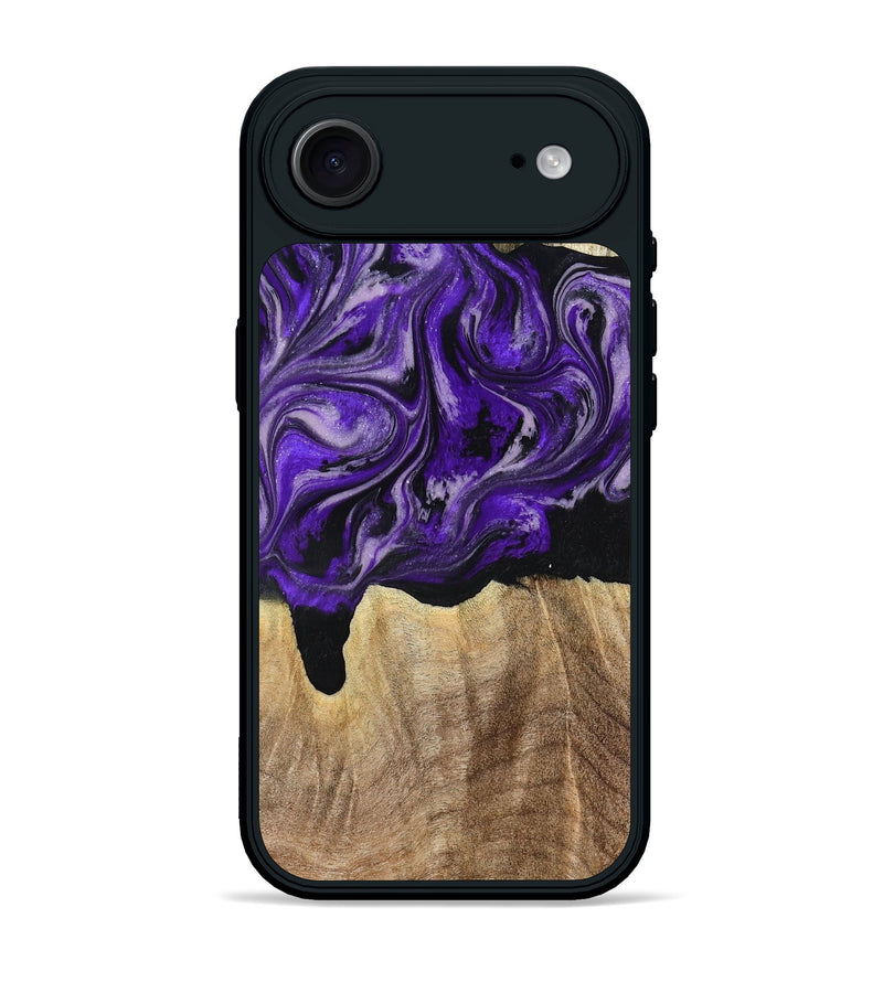iPhone 17 Air Wood Phone Case - Shelli (Purple, 777548)