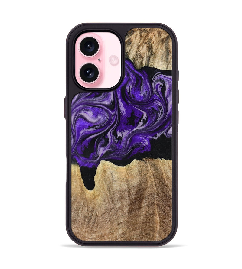 iPhone 17 Wood Phone Case - Shelli (Purple, 777548)