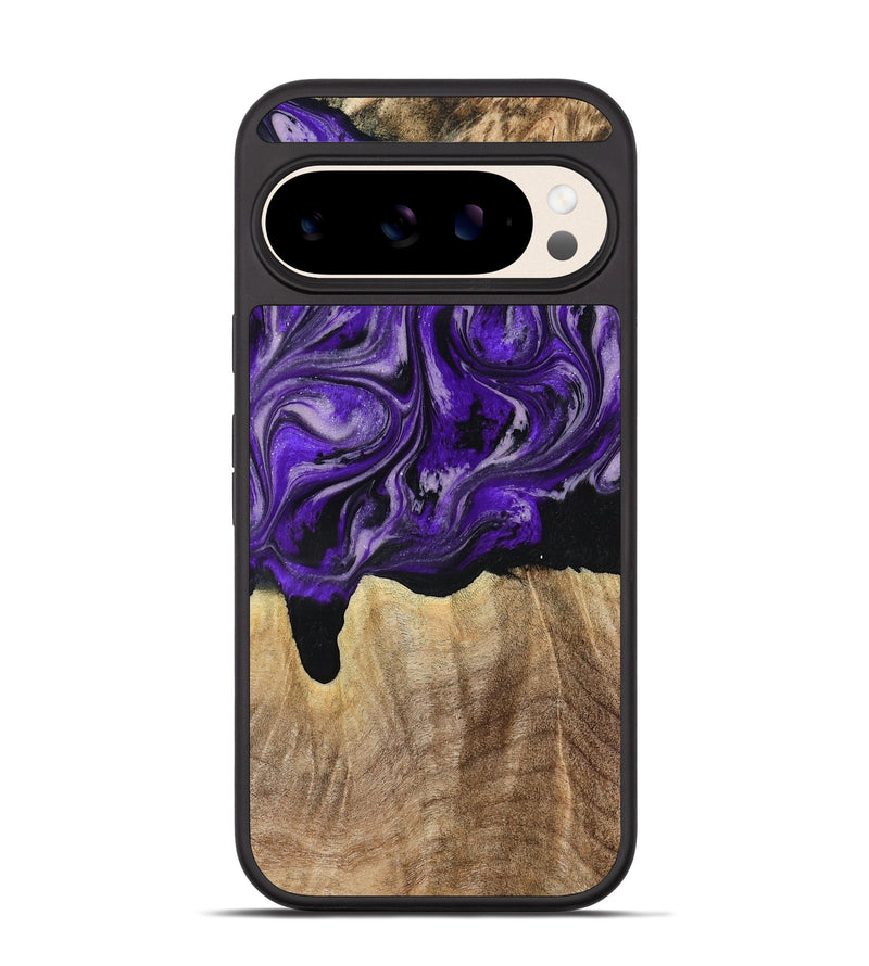 Pixel 10 Wood Phone Case - Shelli (Purple, 777548)
