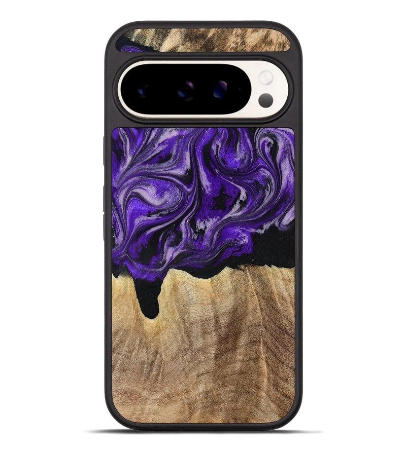 Pixel 9 Pro XL Wood Phone Case - Shelli (Purple, 777548)