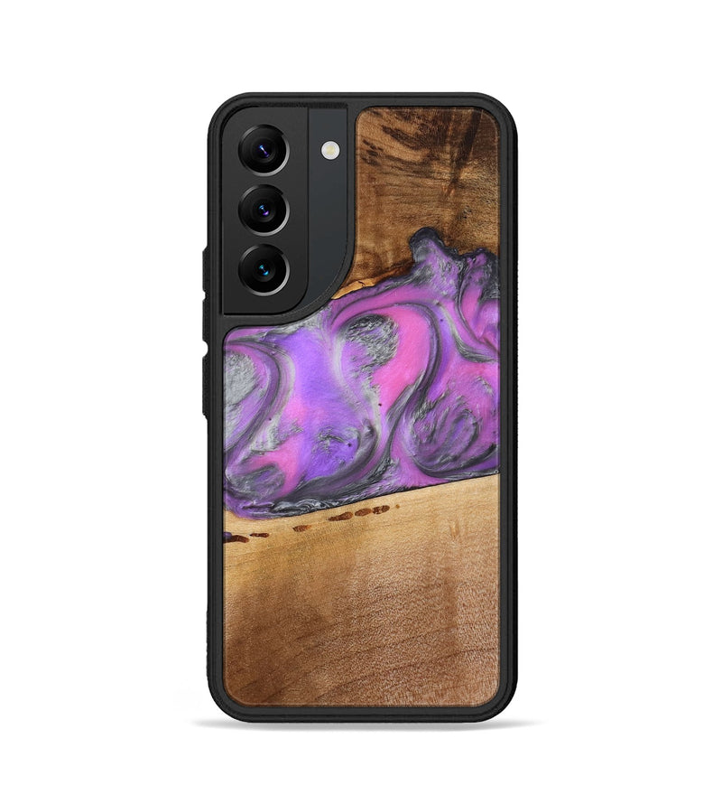 Galaxy S22 Wood Phone Case - Nayeli (Purple, 777549)
