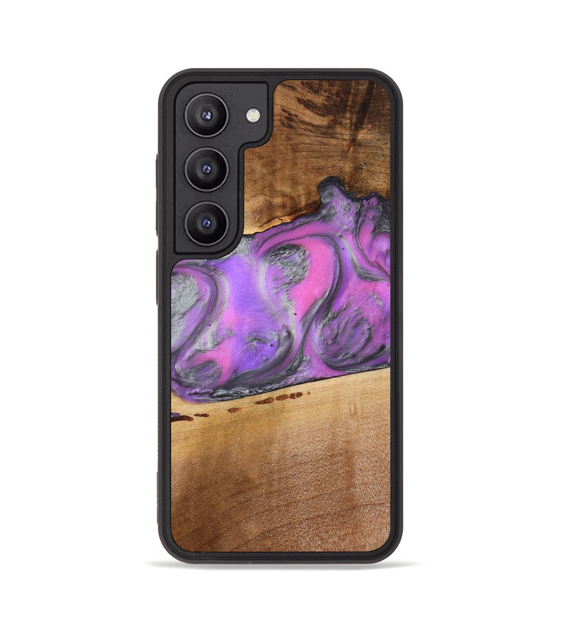 Galaxy S23 Wood Phone Case - Nayeli (Purple, 777549)