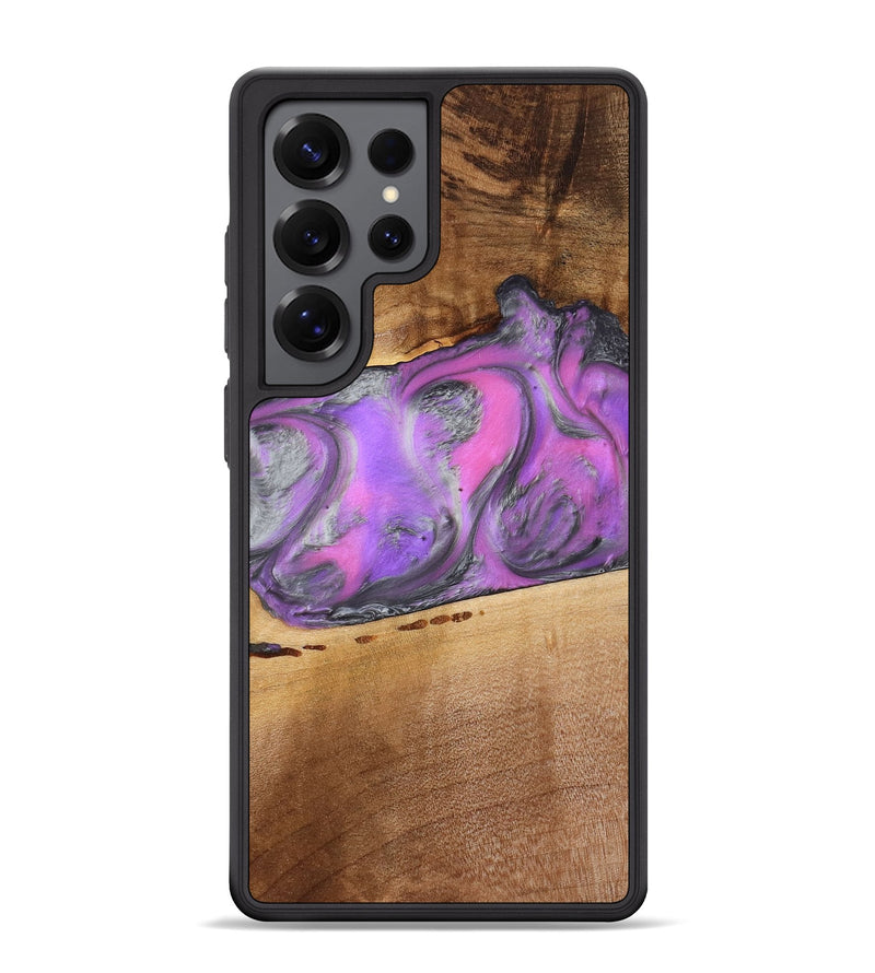 Galaxy S25 Ultra Wood Phone Case - Nayeli (Purple, 777549)