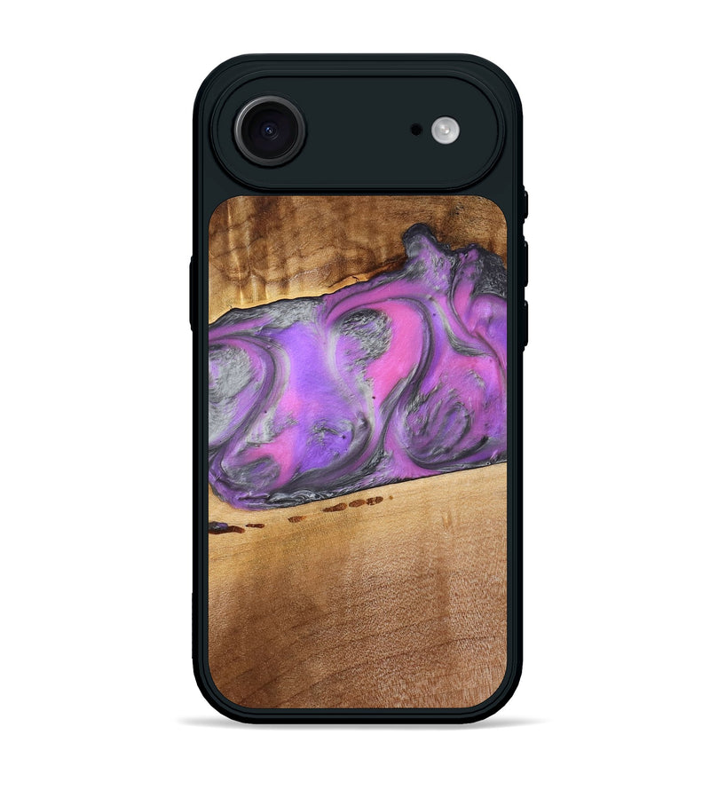 iPhone 17 Air Wood Phone Case - Nayeli (Purple, 777549)