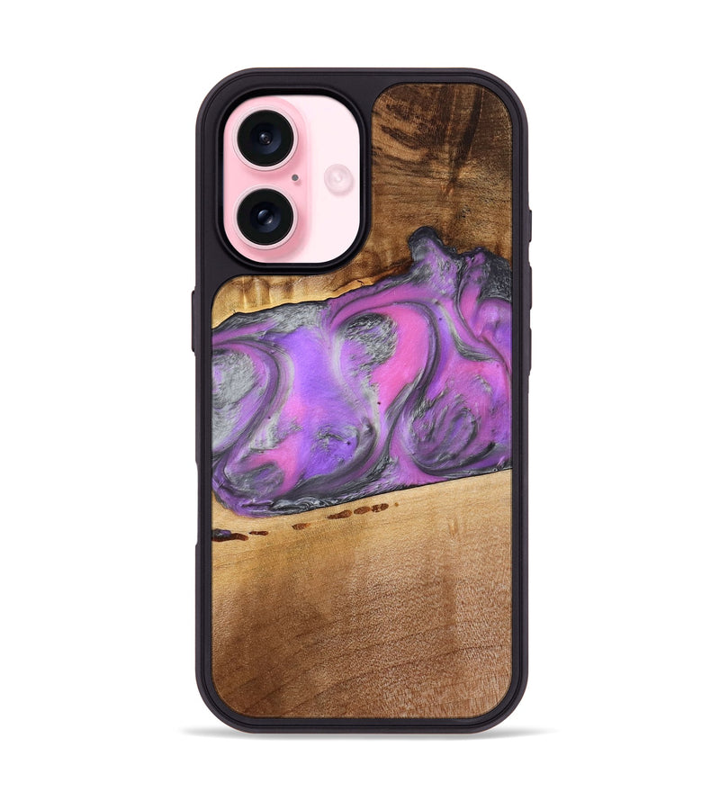 iPhone 17 Wood Phone Case - Nayeli (Purple, 777549)