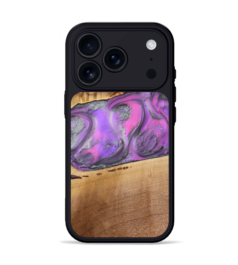 iPhone 17 Pro Wood Phone Case - Nayeli (Purple, 777549)